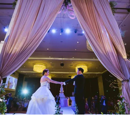 Pink Gold Wedding Package