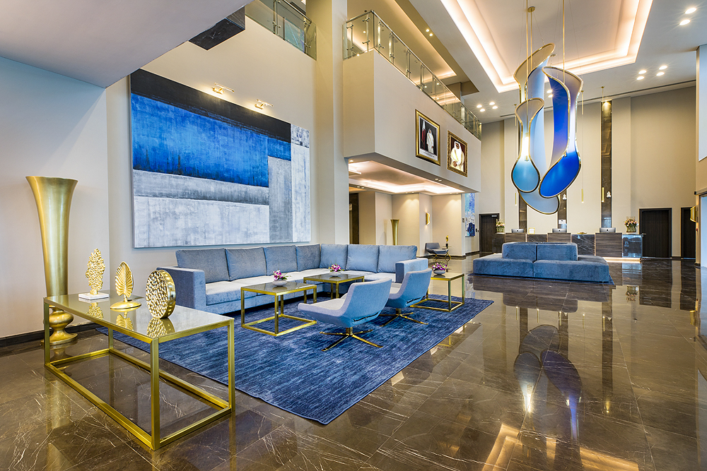 Centara West Bay Residences & Suites Doha lobby