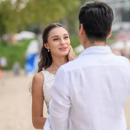 Beach wedding