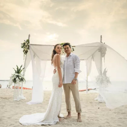 Beach wedding