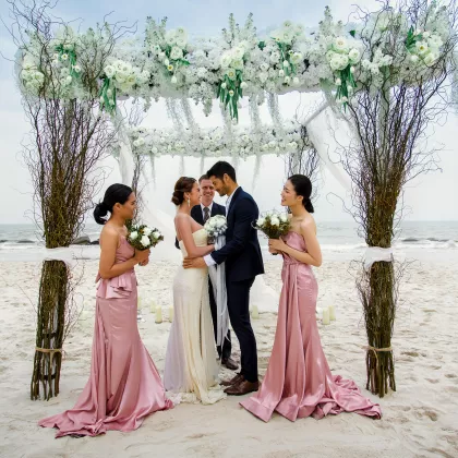 Beach wedding