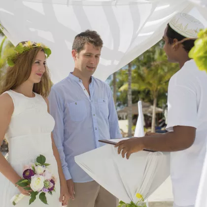 Umuru Dhvahuge Wedding Blessings Package at Centara Ras Fushi Resort & Spa Maldives