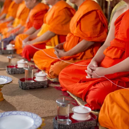 Monk ceremony