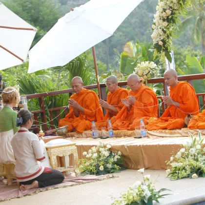 Monk ceremony