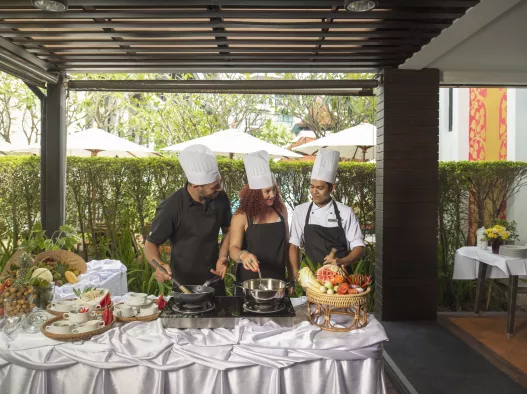 cooking class at Centara Anda Dhevi Resort & Spa Krabi