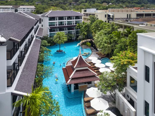 swimming pool at Centara Anda Dhevi Resort & Spa Krabi