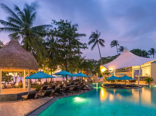 Sand beach club at Centara Ao Nang Beach Resort & Spa Krabi
