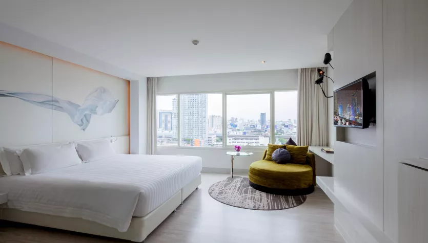 Deluxe Room at Centara Watergate Pavillion Hotel Bangkok (CWB) Deluxe Room at Centara Watergate Pavillion Hotel Bangkok (CWB)