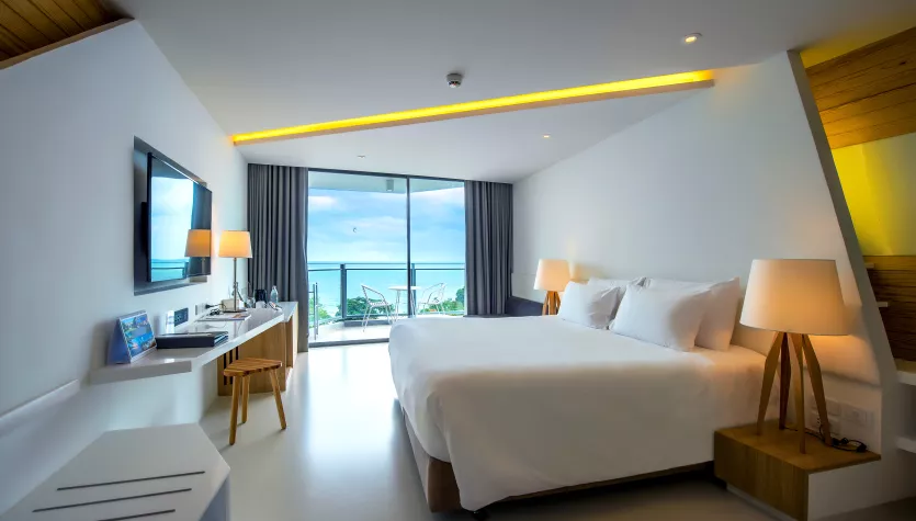 Superior Ocean Facing Room at Centara Q Resort Rayong Superior Ocean Facing Room at Centara Q Resort Rayong