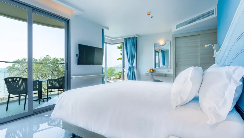 Deluxe Seaview Room at Centara Sonrisa Residences & Suites Sriracha Deluxe Seaview Room at Centara Sonrisa Residences & Suites Sriracha
