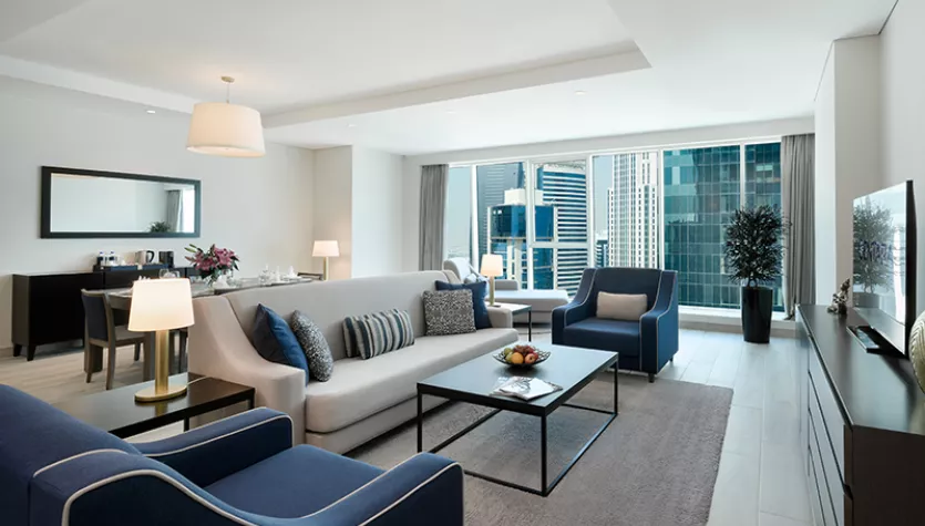 Executive Two Bedroom City View Residence at Centara West Bay Hotel & Residences Doha Executive Two Bedroom City View Residence at Centara West Bay Hotel & Residences Doha