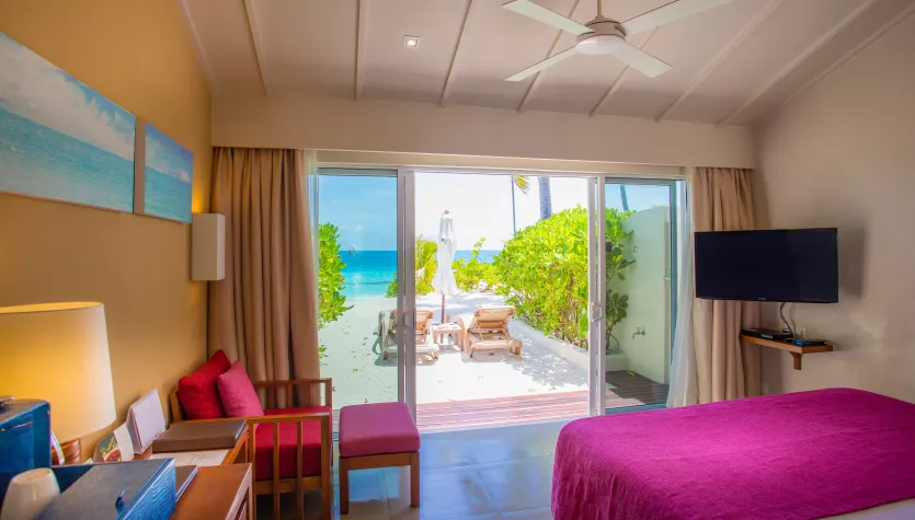Lagoon View Beach Villa at Centara Ras Fushi Resort & Spa Maldives Lagoon View Beach Villa at Centara Ras Fushi Resort & Spa Maldives