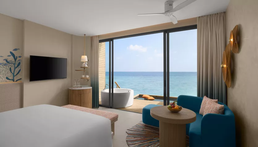 Overwater Sunrise Villa with Jacuzzi Overwater Sunrise Villa with Jacuzzi