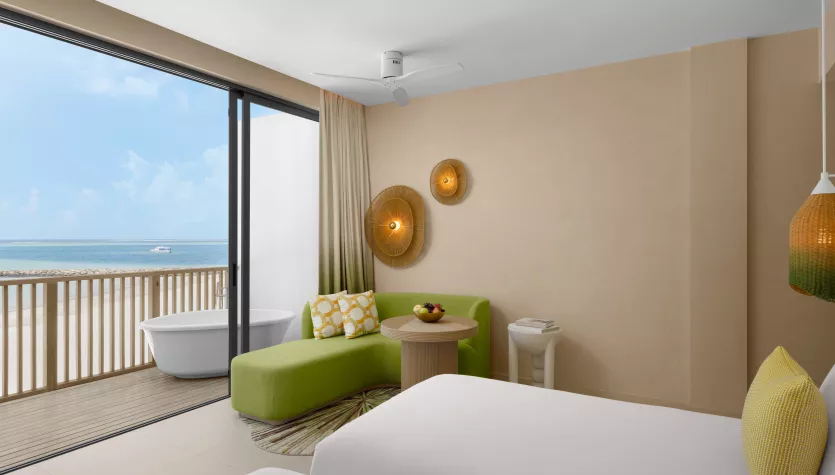Panoramic Lagoon Room with Open-Air Bath