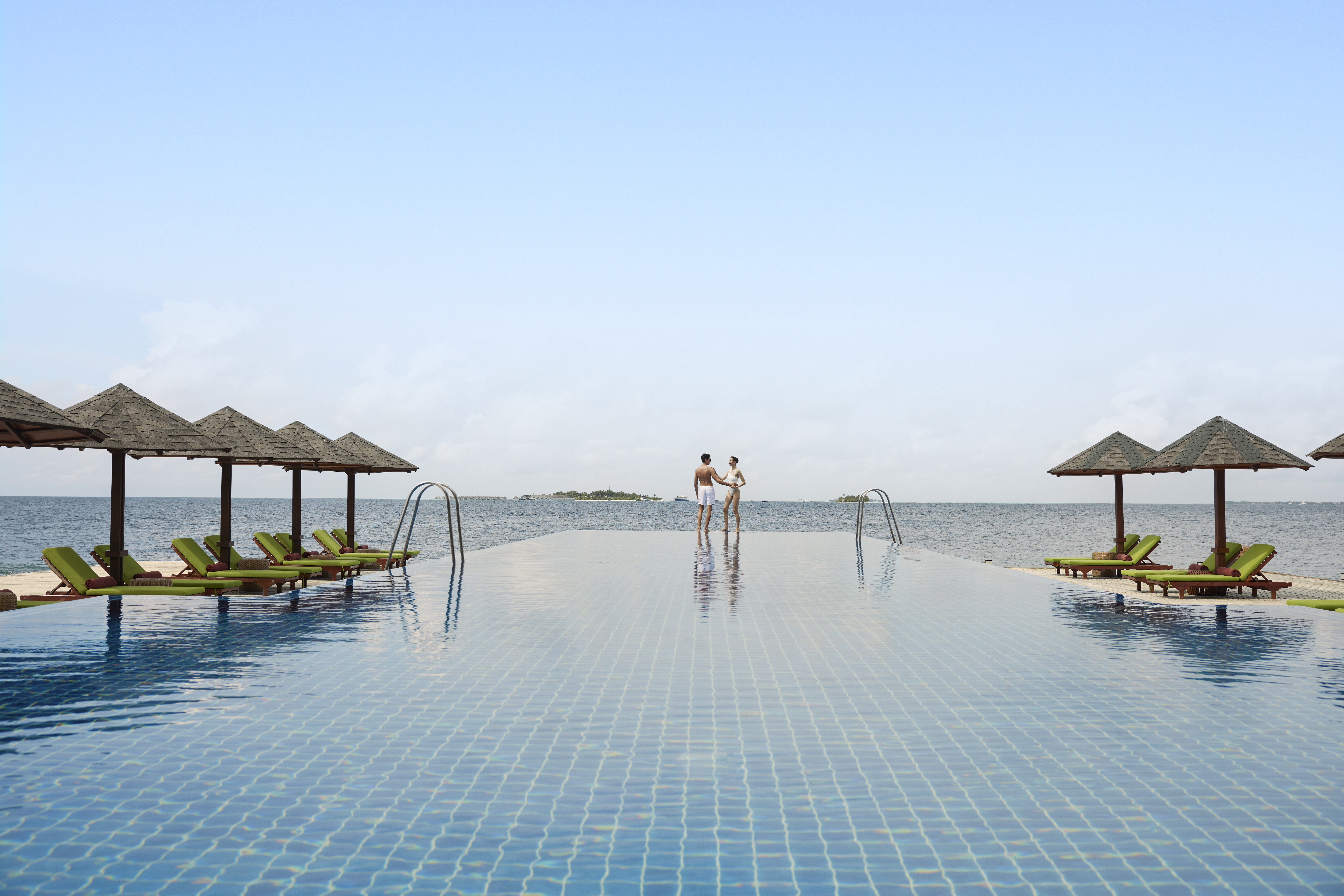 Swimming pool at Centara Grand Maldives