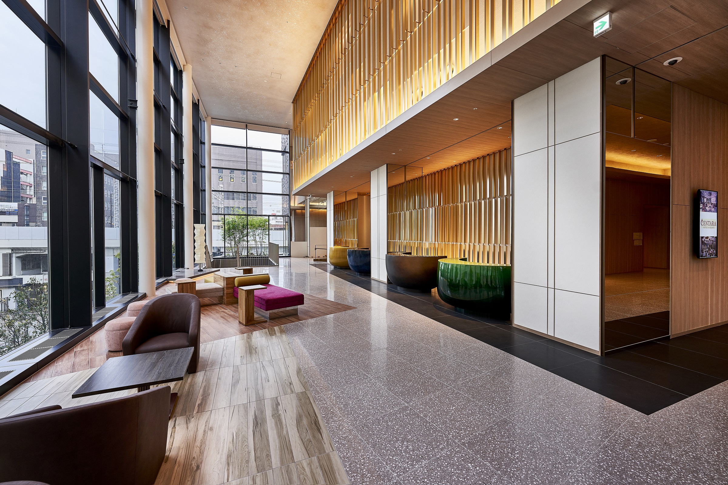 Lobby at Centara Grand Hotel Osaka