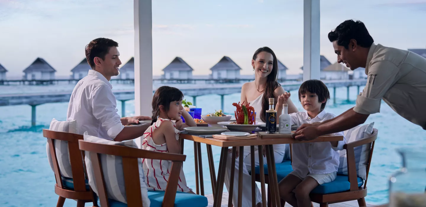 Half Board Meal Plan at Centara Grand Island Resort & Spa Maldives