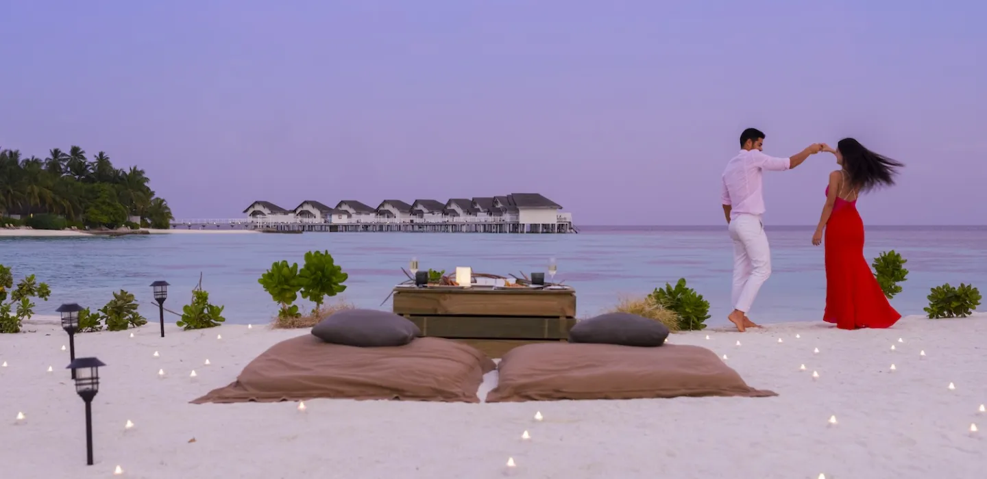 Valentines in the Maldives
