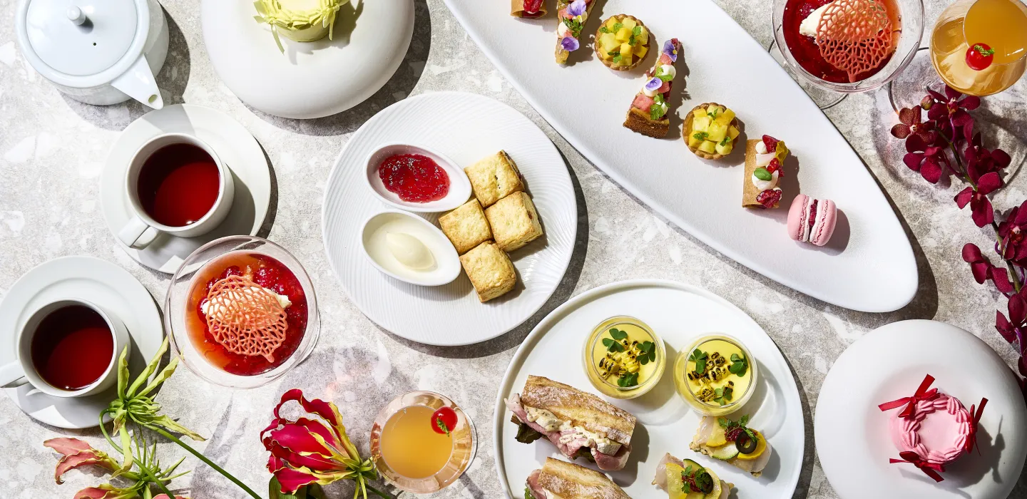 Summer Pastel Afternoon Tea