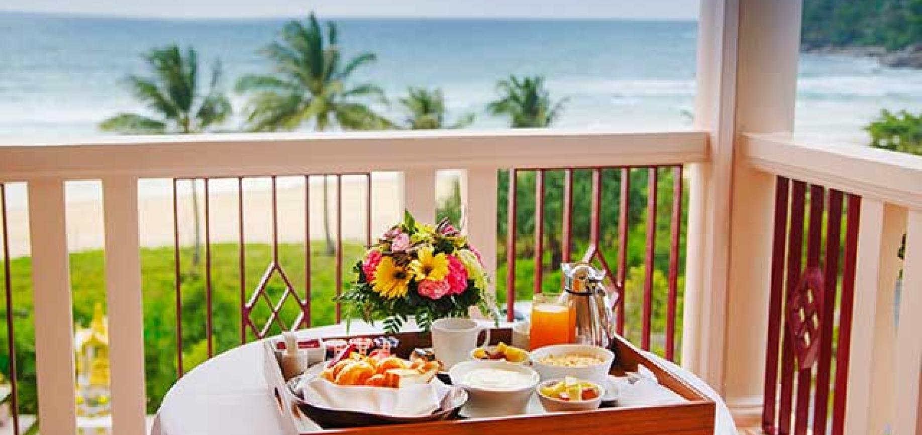 In-room dining at Centara Grand Beach Resort & Villas Hua Hin