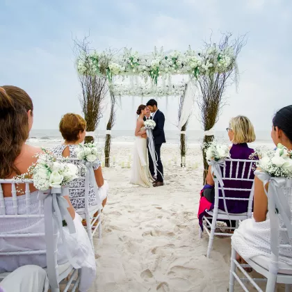Sandbank Wedding/Renewal of Vows Ceremony