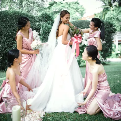 Garden wedding at Centara Grand Beach Resort & Villas Hua Hin