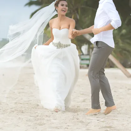 Sandbank Wedding/Renewal of Vows Ceremony