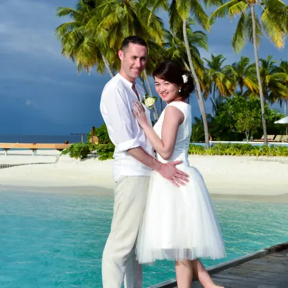 Sandbank Wedding/Renewal of Vows Ceremony