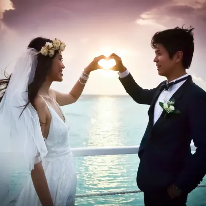 Sandbank Wedding/Renewal of Vows Ceremony
