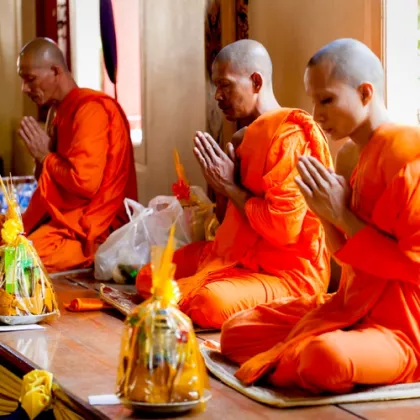 Monk ceremony