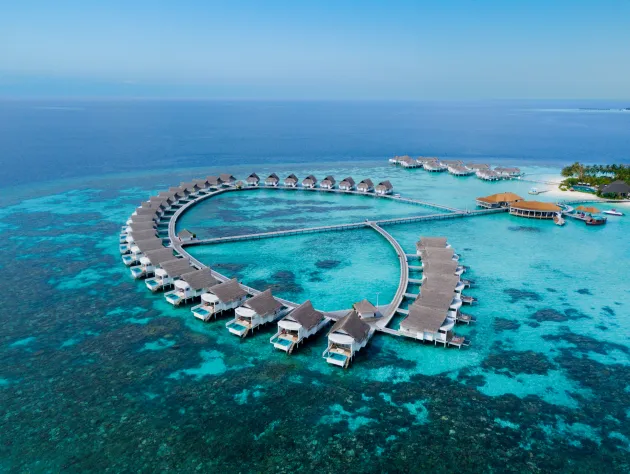 Drone at Centara Grand Island Resort & Spa Maldives (CIRM) Drone at Centara Grand Island Resort & Spa Maldives (CIRM)
