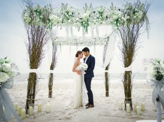 Wedding by the beach