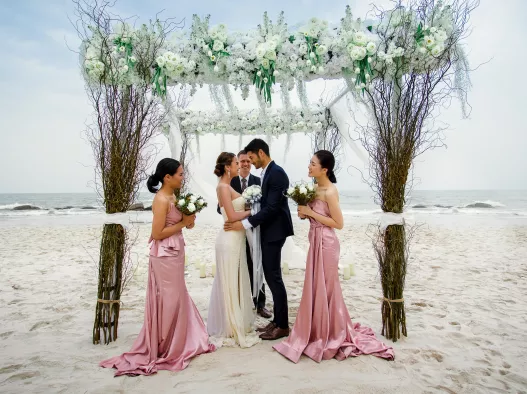 Beach wedding