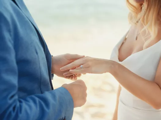 groom and bride