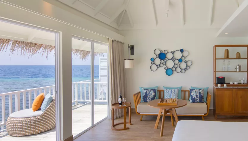 Family Overwater Villa with Kids Bedroom at Centara Grand Island Resort & Spa Maldives Family Overwater Villa with Kids Bedroom at Centara Grand Island Resort & Spa Maldives