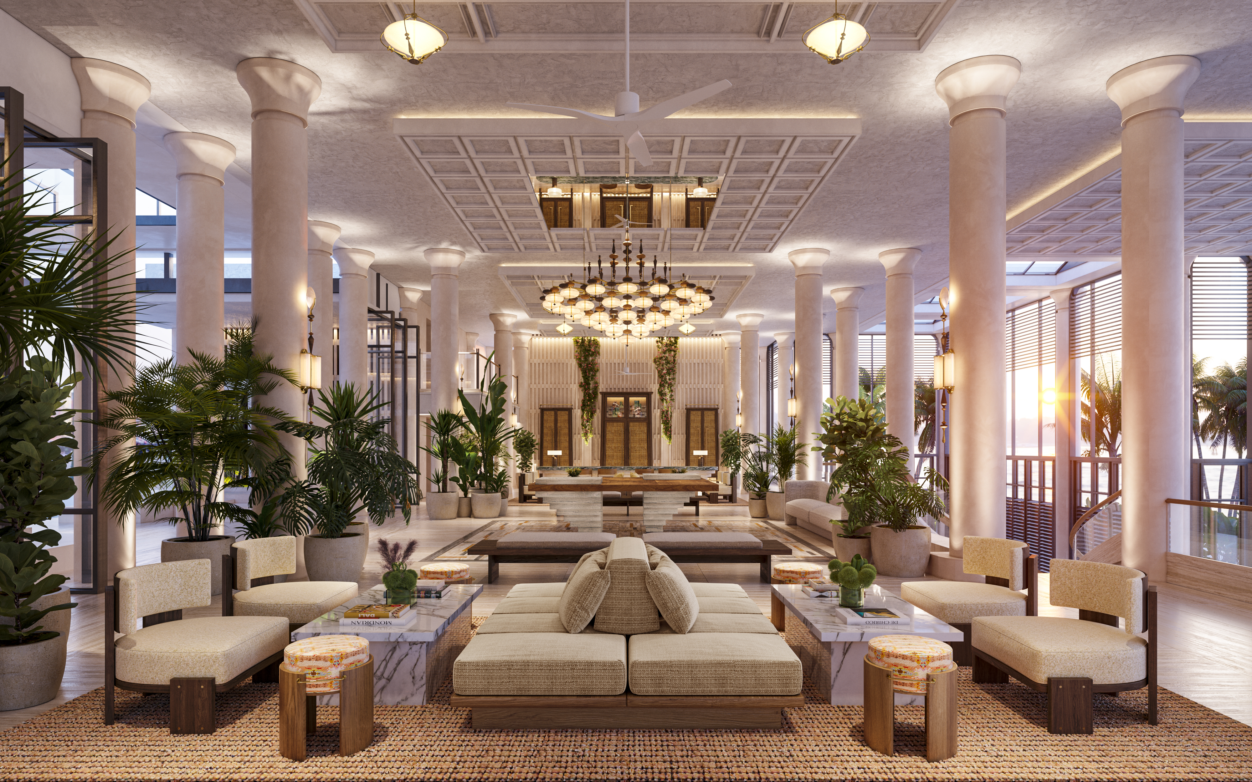 Lobby at Centara Reserve Koh Samui