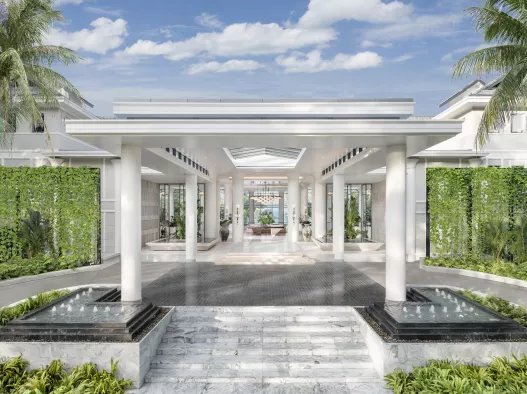 Entrance at Centara Reserve Samui