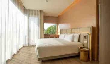 Premium Deluxe Suite Bedroom at Centara Ubon Premium Deluxe Suite Bedroom at Centara Ubon